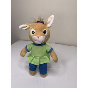 Highlights for Children Bunny Rabbit Plush 8.5" Green Top Stuffed Animal